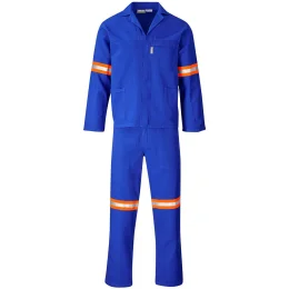 Technician 100% Cotton Conti Suit - ROYAL BLUE - 40