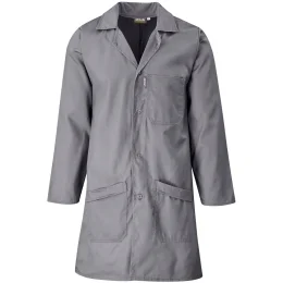 Prime Polycotton Dust Coat - GREY - S