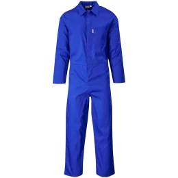 Safety Polycotton Boiler Suit - ROYAL BLUE - 36