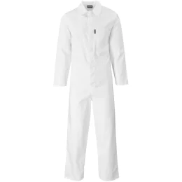 Safety Polycotton Boiler Suit - WHITE - 50