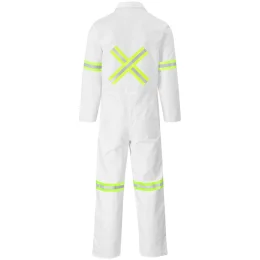 Safety Polycotton Boiler Suit - WHITE - 40