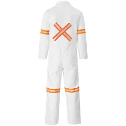 Safety Polycotton Boiler Suit - WHITE - 36