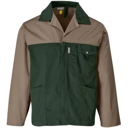 Site Premium Two-Tone Polycotton Jacket - KHAKI - 5XL