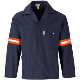 Artisan Premium 100% Cotton Jacket - NAVY - S