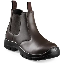 Craftsman Chelsea Boot Steel Toe Cap - BROWN - 8