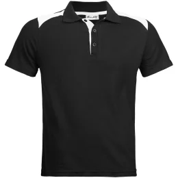 Mens Apex Golf Shirt - BLACK - 4XL