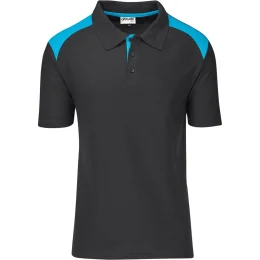 Mens Apex Golf Shirt - CYAN - 3XL