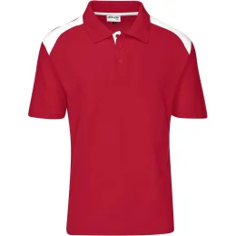 Mens Apex Golf Shirt - RED - 5XL