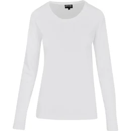 Ladies Long Sleeve All Star T-Shirt - WHITE - XL