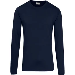 Mens Long Sleeve All Star T-Shirt - NAVY - L