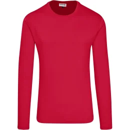 Mens Long Sleeve All Star T-Shirt - RED - XL