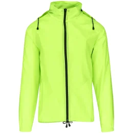 Unisex Cameroon Rain Jacket - LIME - S