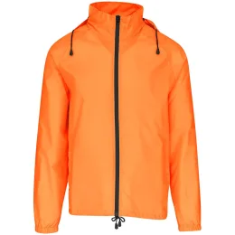 Unisex Cameroon Rain Jacket - ORANGE - 5XL
