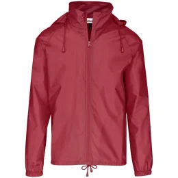 Unisex Cameroon Rain Jacket - RED - L
