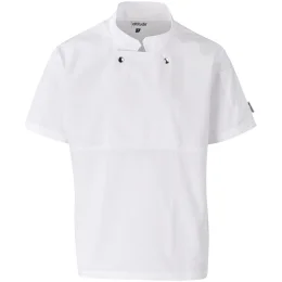 Unisex Short Sleeve Cannes Utility Top - WHITE - M