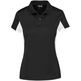 Ladies Championship Golf Shirt - BLACK - 3XL