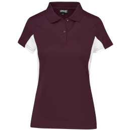 Ladies Championship Golf Shirt - MAROON - 3XL