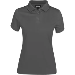 Ladies Distinct Golf Shirt - GREY - XL