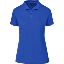 Ladies Distinct Golf Shirt - ROYAL BLUE - 2XL