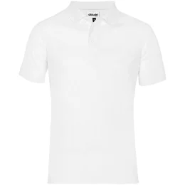 Mens Distinct Golf Shirt - WHITE - XL