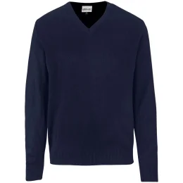 Mens Heavyweight Ecuador V-Neck Jersey - NAVY - M