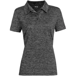 Ladies Echo Golf Shirt - BLACK - 3XL