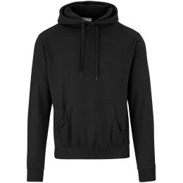 Mens Essential Hooded Sweater - BLACK - 4XL