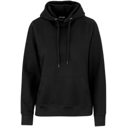 Ladies Essential Hooded Sweater - BLACK - 4XL