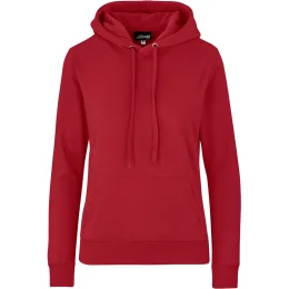 Ladies Essential Hooded Sweater - RED - 3XL