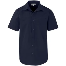 Mens Short Sleeve Empire Shirt - NAVY - XL