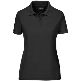 Ladies Everyday Golf Shirt - BLACK - 4XL