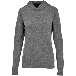 Ladies Fitness Lightweight Hooded Sweater - BLACK - 4XL