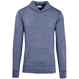 Mens Fitness Lightweight Hooded Sweater - NAVY - 3XL