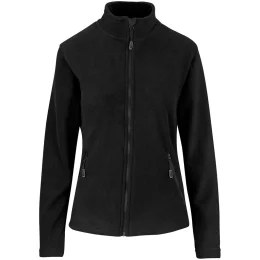 Ladies Oslo Micro Fleece Jacket - BLACK - 2XL