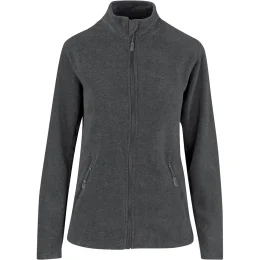 Ladies Oslo Micro Fleece Jacket - CHARCOAL - 3XL