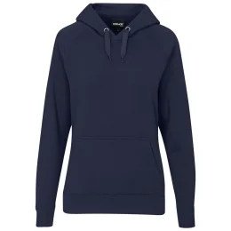 Ladies Harvard Heavyweight Hooded Sweater - NAVY - 2XL