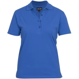 Ladies Michigan Golf Shirt - ROYAL BLUE - M