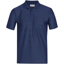Mens Milan Golf Shirt - NAVY - L