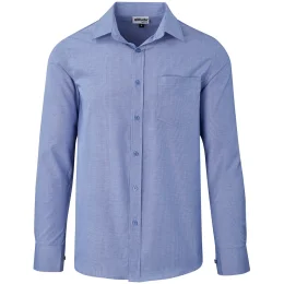 Mens Long Sleeve Northampton Shirt - ROYAL BLUE - S