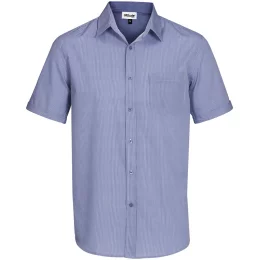 Mens Short Sleeve Northampton Shirt - ROYAL BLUE - 3XL
