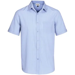 Mens Short Sleeve Northampton Shirt - SKY BLUE - 3XL