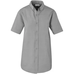 Mens Short Sleeve Nottingham Shirt - GREY - 2XL