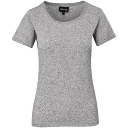 Ladies Oregon Melange T-Shirt - GREY - 2XL