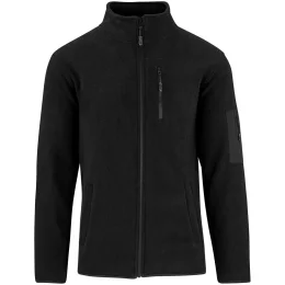Mens Oslo Micro Fleece Jacket - BLACK - XL