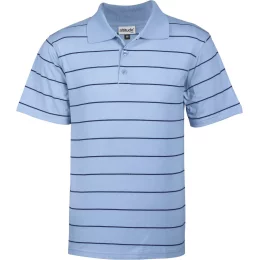 Mens Stinger Golf Shirt - SKY BLUE - 5XL