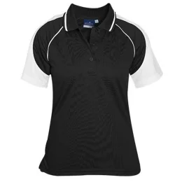 Ladies Toronto Golf Shirt - BLACK - XL