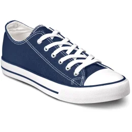 Unisex Trendi Canvas Sneaker - NAVY - 13