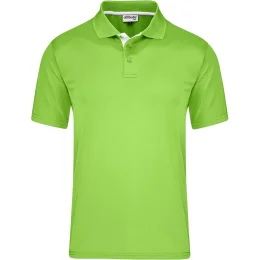 Kids Tournament Golf Shirt - LIME - 6