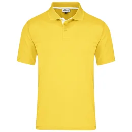 Kids Tournament Golf Shirt - YELLOW - 6