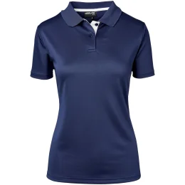 Ladies Tournament Golf Shirt - NAVY - S